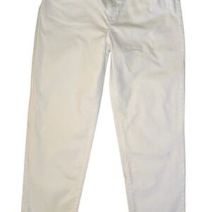 Eileen Fisher Straight Leg Jeans in White